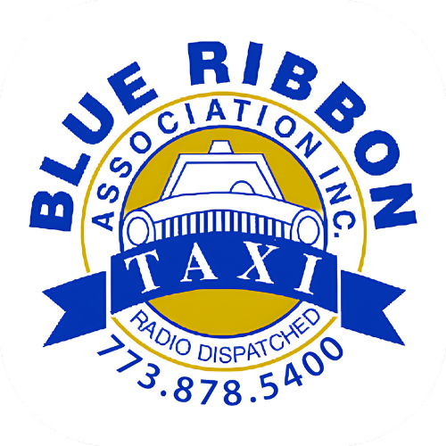 Blue Ribbon Taxi logo